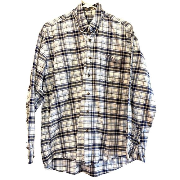 Roper 1842 Ranch Plaid (Blue) - Men's Western Shirt main image 1